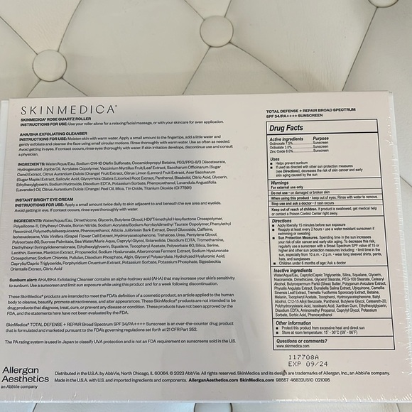 Skinmedica Skincare Summer Of Glow Box (New Unopened) - Picture 3 of 5